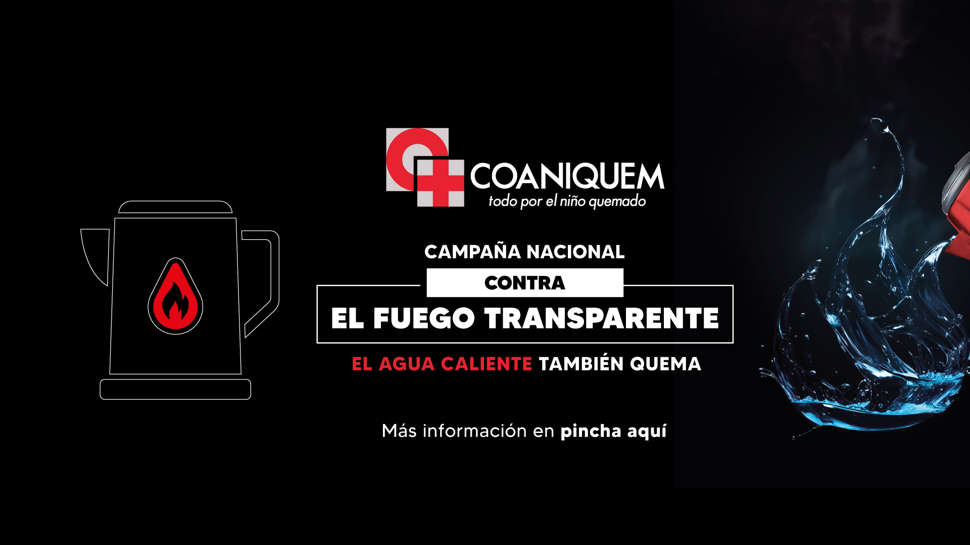 “Contra el fuego transparente: el agua caliente también quema"